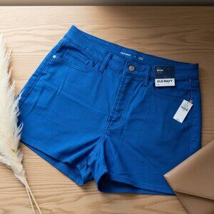 16. Old Navy Blue High Rise Shorts Brand New with Tags!